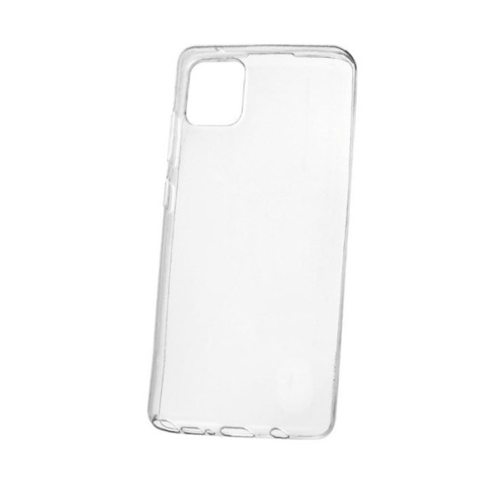 Capa de Silicone Macio para Samsung Galaxy Note 10 Lite/A81 Transparente